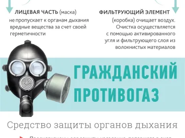 Гражданский противогаз